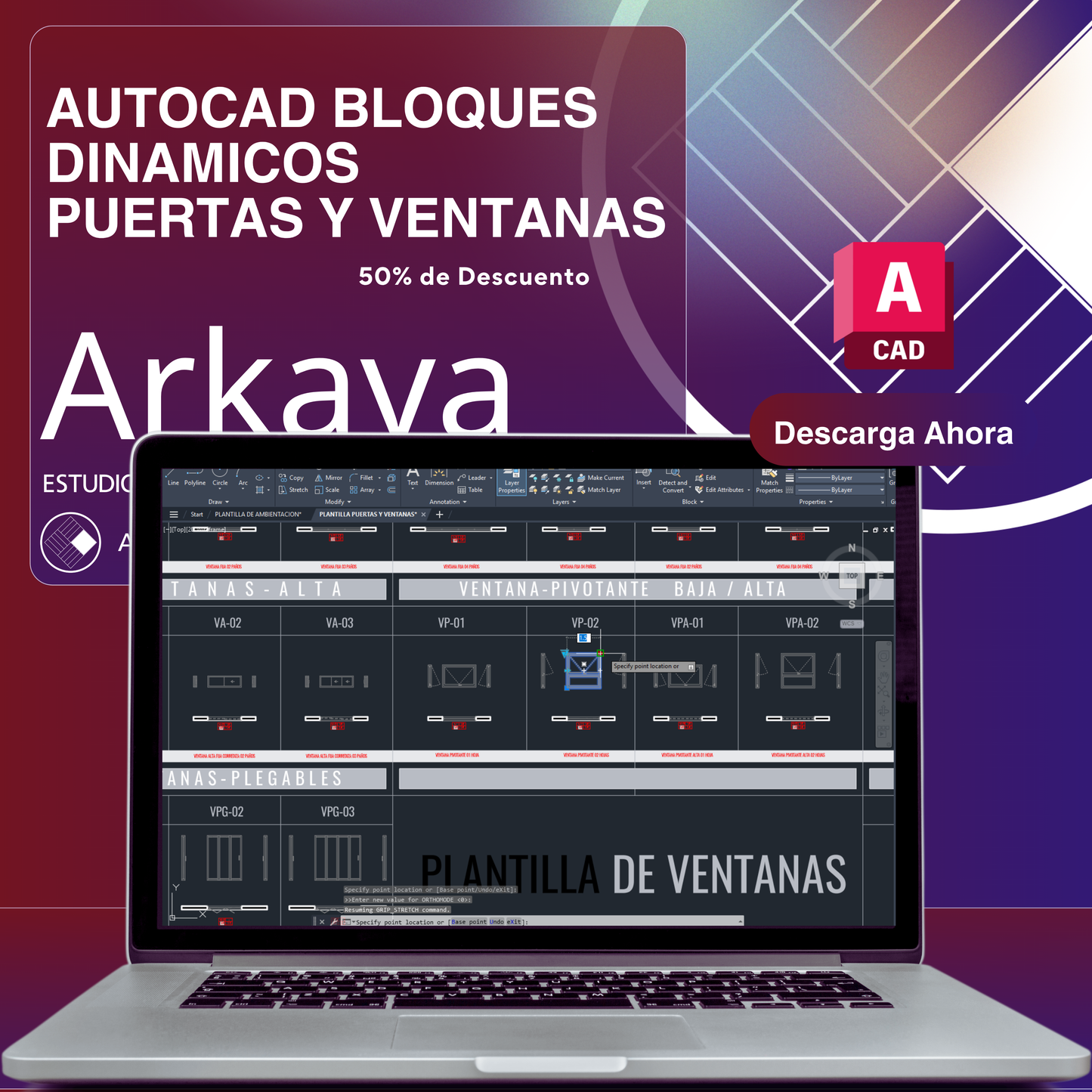 Bloques Puertas y Ventanas Dinámicos