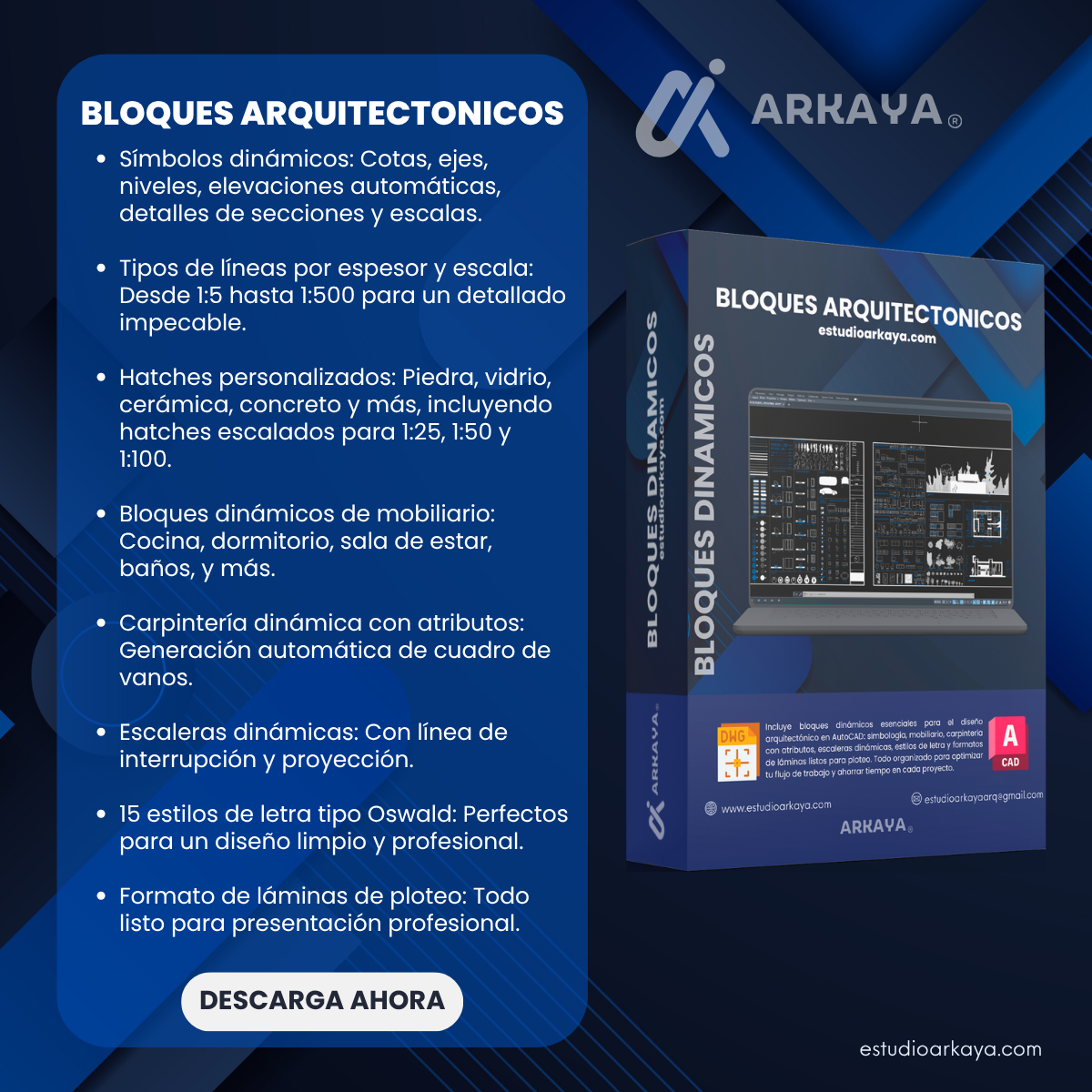 Bloques Dinámicos Arquitectónicos