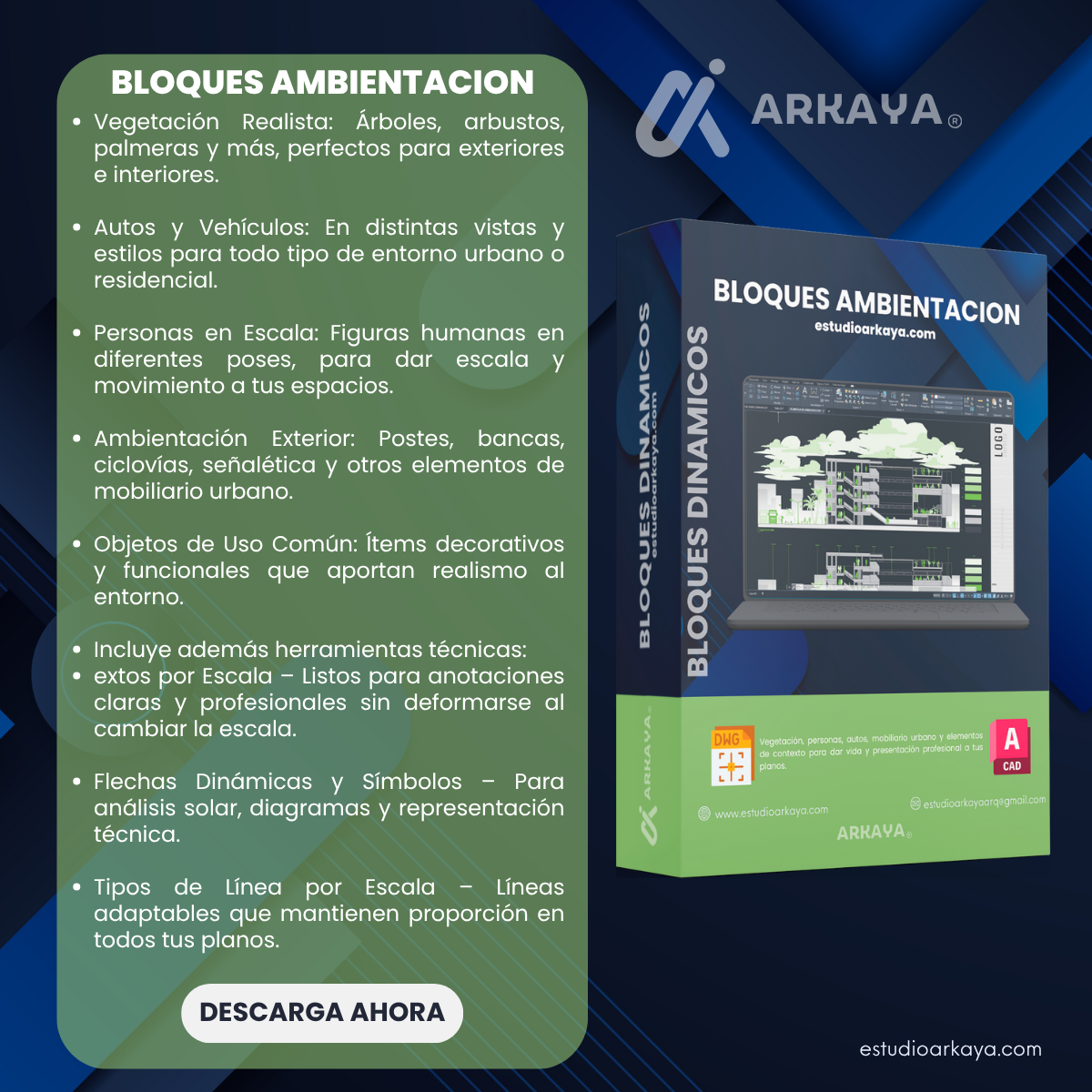 Bloques Ambientación Dinámicos