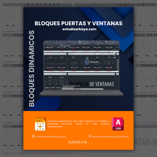 Bloques Puertas y Ventanas Dinámicos